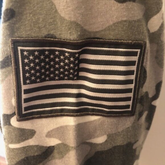 Alabama Crimson Tide Men's M OHT Military Appreciation Camo L/S Raglan T-Shirt - Picture 5 of 6